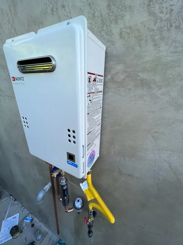 Tankless water heater installation for Torrington homes